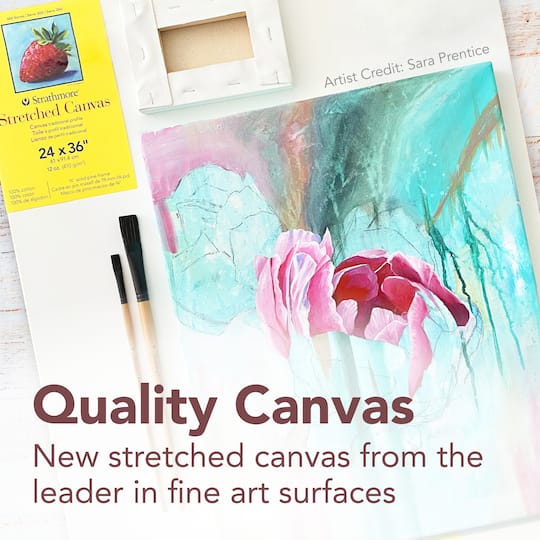 Strathmore 300 Series Gallery Stretched Canvas